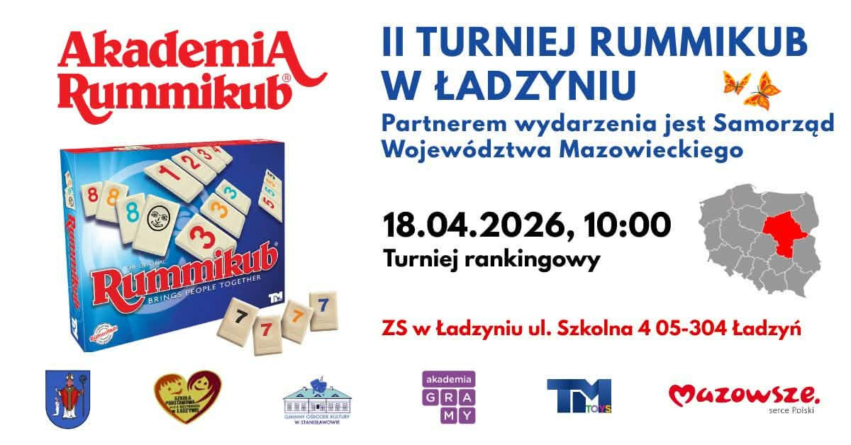 II Turniej Rummikuba w Ładzyniu